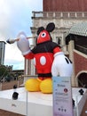 2023 Art Macao Venetian Resort Hotel Inflatable Lobster Mickey Mouse Sculpture Disney 100th Anniversary