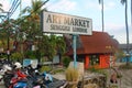 Art Market Signage Board in Senggigi Lombok