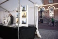 Art market on Spui Square in centre of Amsterdam