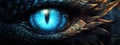 Design monster fantasy drawing background head eye background evil blue art illustration dragon Royalty Free Stock Photo