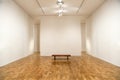 Art Museum, Blank Gallery Walls, Background Royalty Free Stock Photo