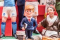 Donald Trump, famous Statuette in Napes