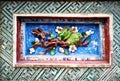 Art Nouveau Mosaic Arts Delft Porcelain Ceramic Tile Collage Vietnam Hue Citadel Captial Ancient Royal Palace Vietnamese Crafts