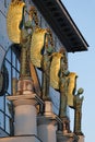 Art Nouveau Church by Otto Wagner in Steinhof in Vienna Austria Europe Close-Up Royalty Free Stock Photo