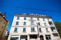 Art Nouveau house in Munich, blue sky Royalty Free Stock Photo