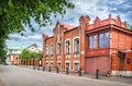 Art Nouveau house on the Volga embankment in  Plyos Royalty Free Stock Photo