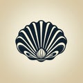 Art Nouveau Shell: Minimalist Illustrator Design With Organic Forms