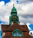 The Art Nouveau Spa House in Bad Nauheim, Germany Royalty Free Stock Photo