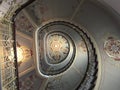 Art Nouveau stairs Royalty Free Stock Photo