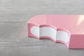 Art Object - Bench In The Form Of Pink Ice Cream