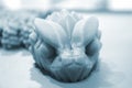 Art object printed on 3D printer. Model printed on 3D printer. 3D printed object Royalty Free Stock Photo