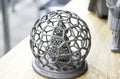Art object printed 3D printer molten plastic powder Model printed on 3D printer