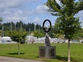 Art in Parkat the Puget Sound in Olympia, the Capital City of Washington