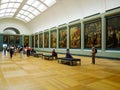 Art Interior Louvre Museum Royalty Free Stock Photo