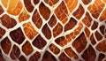 Art pattern giraffe skin background Royalty Free Stock Photo