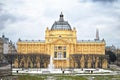 Art pavilion, Zagreb, Croatia Royalty Free Stock Photo