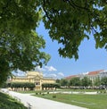 The Art Pavilion Zagreb Croatia And King Tomislav Square Royalty Free Stock Photo