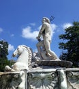Neptune statue fountain in Prince`s House