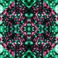 Art psychedelic pattern. Abstract symmetric colorful background.