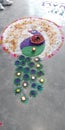 Art of Rangoli by children