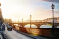 Art romantic view in Florence. Italy. Royalty Free Stock Photo