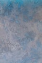 Art rough stylized texture banner with space for text. Blue and gray background texture decorative plaster surface Royalty Free Stock Photo