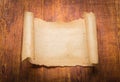 Art Scroll old paper background Royalty Free Stock Photo