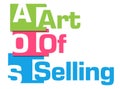 Art Of Selling Colorful Abstract Stripes