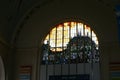 Art of stained glass in Luxembourg City Station