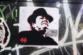 Art Sticker Andre Hazes At Amsterdam The Netherlands 14-9-2021 Royalty Free Stock Photo