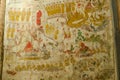Art Thai, Mural mythology buddhist religion on wall