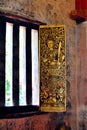 Art Thailand on the window Royalty Free Stock Photo