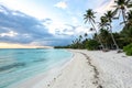 Art Untouched Tropical Beach Background Royalty Free Stock Photo