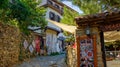 July 16, 2018, Izmir, Sirince Village, Turkey. Art village near Ephesus. view of the shops Royalty Free Stock Photo