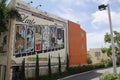 Art wall Little Havana in Miami, Florida, USA.