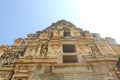 Art on the walls of Virupaksha Temple, Hampi, India