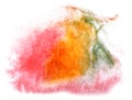 Art watercolor ink paint blob watercolour splash colorful stain Royalty Free Stock Photo