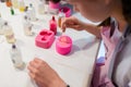 Art workshops for children - preparing handmade soap