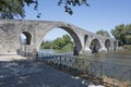 Arta bridge over Arachthos river, Epirus, Greece Royalty Free Stock Photo