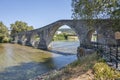 Arta bridge over Arachthos river, Epirus, Greece Royalty Free Stock Photo