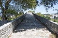 Arta bridge over Arachthos river, Epirus, Greece Royalty Free Stock Photo