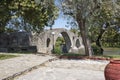Arta bridge over Arachthos river, Epirus, Greece Royalty Free Stock Photo