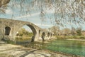 arta greece spring seaosn in the city