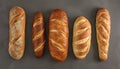 Freshly Baked Bread. Smell and taste in the bakery Arte com IA
