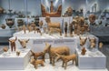 Artefacts found during archaeological excavations in Agia Triada, a Minoan settlement in Greece in the South of Crete