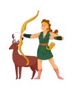 Artemis Greek God Composition