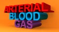 Arterial blood gas