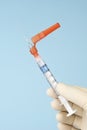 Arterial Blood Gas Syringe Royalty Free Stock Photo