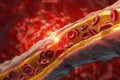 Artery hardening: atherosclerosis - delving into the process of cholesterol plaque formation in arteries, its