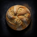 Artesian Bread View From Top Freshly Baked